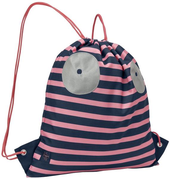 Lässig Turnbeutel Junge Mädchen mit Kordelzug Rucksackfunktion Sportbeutel Schule KindergartenMini String Bag, Little Monsters