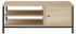 TecTake TV-Regal Durban 110x40x45,5 cm Industrial Holz hell Eiche Sonoma (404641)