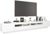vidaXL Cabinet TV 260 x 35 x 40 LED Lights white (3081915)