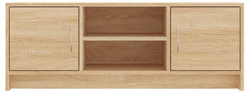 vidaXL TV Stand Multilayer Wood102x30x37,5 cm Sonoma oak (823256)