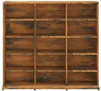 vidaXL CD-Regal R&auml;uchereiche 100x23x89,5 cm Holzwerkstoff