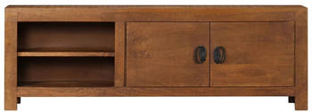 vidaXL TV Cabinet Solid Wood Mango 120x30x40