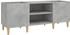 vidaXL Plate cabinet 121x38x48 cm cement grey (831929)