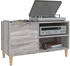 vidaXL Record cabinet 84.5x38x48 cm sonoma grey (831947)