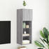 837011: vidaXL Mobile porta TV con Luci LED 30,5x30x90 cm