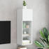 837001: vidaXL Mobile porta TV con Luci LED 30,5x30x90 cm