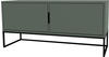 Tenzo LIPP TV-Lowboard 2D misty green/black (2343-067)