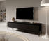 Selsey TV-Schrank Bemmi - Lowboard, Schwarz, 175 cm
