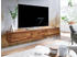 Wohnling Lowboard Hängend Sheesham Massivholz 160x25x35 cm