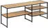 Actona TV-Schrank 120x33x46 cm Eiche schwarz-natur
