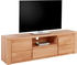Home Affaire Lowboard Burani, grifflose Optik, Fernsehtisch, Kernbuche teilmassiv | Kernbuchefarben