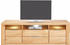 Home Affaire Lowboard Zara, Breite 180 cm, Kernbuche teilmassiv | Kernbuchefarben
