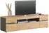 CarryHome Lowboard Schwarz Sand 175x50x38 cm (2737040701)