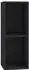 Mid.you Plattenregal schwarz 2 Fächer 34x72x30 cm CD- & DVD-Regale (657005706)