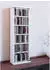 Mid.you CD-Regal weiß 5 Fächer 31x92x18 cm CD- & DVD-Regale (657005905)