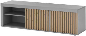 Livetastic Tv-Element Seaford Schwarz 3 Fächer 120x46x33 cm (572041201)