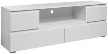 Mid.you Lowboard wei&szlig; 4 Schubladen 160x55x40 cm (2478009320)
