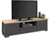 HOM'IN Lowboard Anthrazit Eiche Artisan 1 Fächer 200x36,7x42 cm (2737036001)