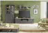 HOM'IN Lowboard Anthrazit Eiche Artisan 1 Fächer 200x36,7x42 cm (2737036001)