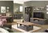 HOM'IN Lowboard Anthrazit Eiche Artisan 1 Fächer 200x36,7x42 cm (2737036001)