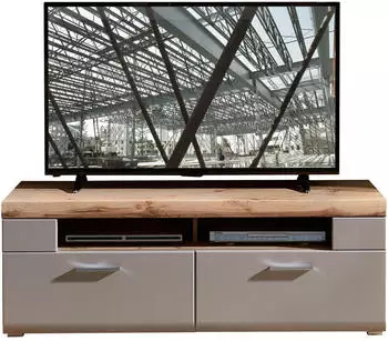 Livetastic Tv-Element Weiß Eiche 2 Schubladen 163,2x50,7x53,9 cm (2737038008)