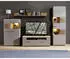 Livetastic Tv-Element Weiß Eiche 2 Schubladen 163,2x50,7x53,9 cm (2737038008)
