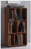 Mid.you Schallplattenregal Walnussoptik 2 Fächer 60x115x36 cm CD- & DVD-Regale (657013103)