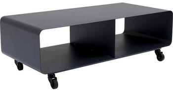 KARE Lowboard Schwarz Eiche massiv 150x55x40 cm (1838000502)