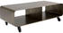 KARE Lowboard Weiß Glas Buche 1 Fächer 140x45x42 cm (1838000501)
