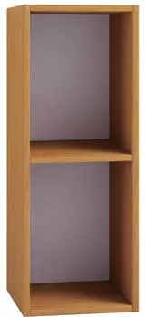 Mid.you Plattenregal Buche 2 Fächer 34x72x30 cm CD- & DVD-Regale (657005707)