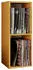 Mid.you Plattenregal Buche 2 Fächer 34x72x30 cm CD- & DVD-Regale (657005707)