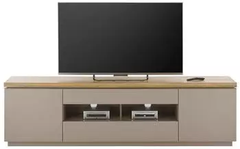 Robas Lund Tv-Rack Wei&szlig; 45x100x45 cm schwenkbar (196034402)