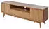 Livetastic Lowboard Grau Schwarz 3 Fächer 1 Schubladen 160x58x45 cm Glas (1504016001)