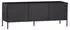 Woood Lowboard Weiß Alu 2 Fächer 1 Schubladen 210x51x45 cm Glas (1883032906)