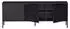 Woood Lowboard Weiß Alu 2 Fächer 1 Schubladen 210x51x45 cm Glas (1883032906)