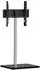 Mid.you TV-Rack schwarz silber 100x60x45 cm schwenkbar (657019701)