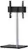 Mid.you TV-Rack schwarz silber 100x60x45 cm schwenkbar (657019701)