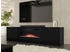 Mirjan24 TV-Schrank Tireno 182x40x48 cm schwarz