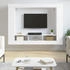 vidaXL TV stand 152x22x113