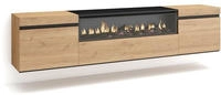 Skraut Home - Tv-schrank, Lowboard, F&uuml;r Wohnzimmer Und Esszimmer, 200x45x35cm, F&uuml;r