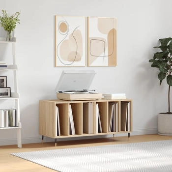 vidaXL Record cabinet white 100x38x48 cm (831740)