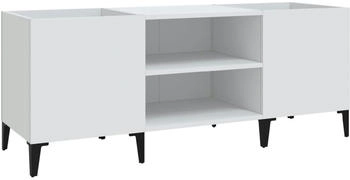 vidaXL Plate cabinet 121x38x48 cm white (831933)