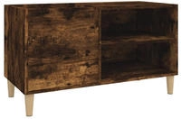 Vidaxl - Plattenschrank R&auml;uchereiche 84,5x38x48 Cm Holzwerkstoff