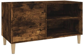 vidaXL Record cabinet smoke oak 84.5x38x48 cm (831946)