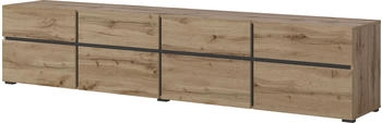 INOSIGN Lowboard Cross 225x48,2cm wotan eiche