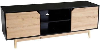Livetastic Tv-Rack Weiß 114x60x40 cm (850043602)