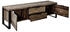 Jahnke Tv-Element Eiche 2 Schubladen 144x60x55 cm (1504010201)