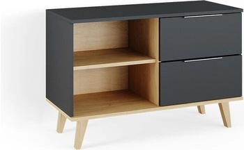 VICCO Kommode + Sideboard, Nautica Grau 90 x 61 x 40 cm
