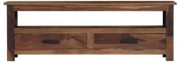 vidaXL TV-Schrank 118x30x40 cm Massivholz
