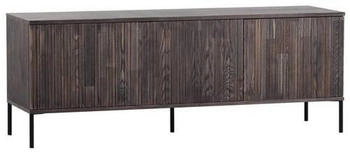 Woood Lowboard Anthrazit Eiche Artisan 2 Schubladen 138x44x40 cm (1883032905)